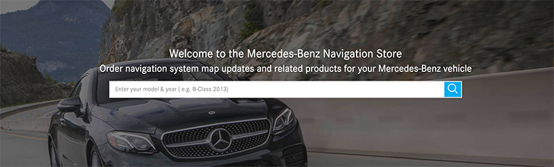 Mercedes-Benz Navigation Store
