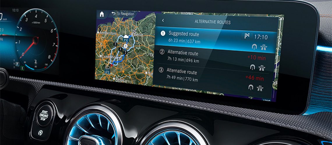Mercedes-Benz Live Traffic Information